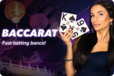 Baccarat Fast live table at Rollino Casino UK