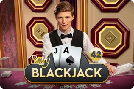 Blackjack 42 live table at Rollino Casino UK